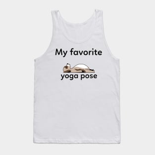 My Favorite Yoga Pose - Yoga Dog Tank Top